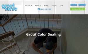 Grout Color Sealing Scottsdale